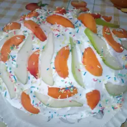 Плодова торта от диня