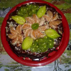 Плодово-шоколадова торта