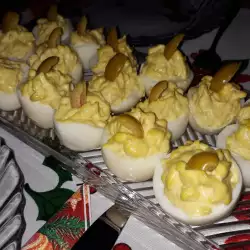 Поширани яйца Свещички