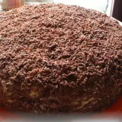 Шоколадова веган торта със сода бикарбонат
