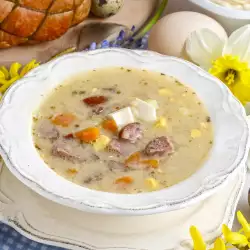 Ароматна картофена супичка с бекон