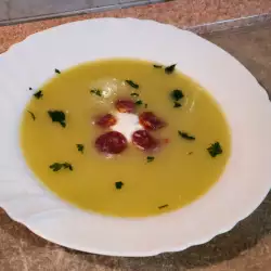 Крем супа от кейл и картофи