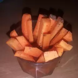 Хрупкави солети от моркови