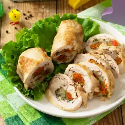 Празнични пилешки рулца - крехки и ароматни