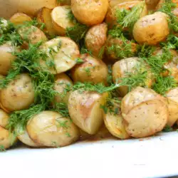 Печени картофи със зехтин