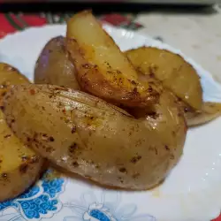 Печени пресни картофи с ароматни подправки
