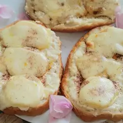 Бързи принцеси с мляко и топено сирене