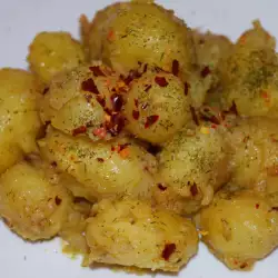 Картофи соте с чесън