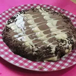Шоколадово-пудингова торта