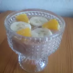 Пудинг Карамел с плодове