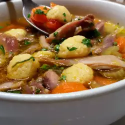 Пуешка супа с моркови