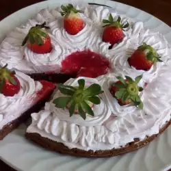 Десерт с ягоди и брашно