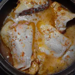 Антигрип пилешка яхния в гювеч