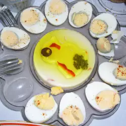 Великденски яйца с желирано пиле