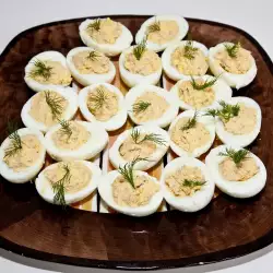 Пълнени яйца с майонеза