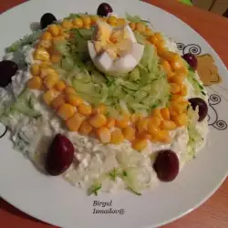 Картофена салата с краставици