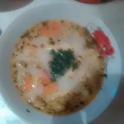 Пролетна супа с моркови