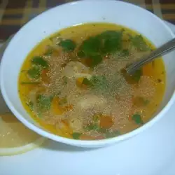 Супа с риба и целина