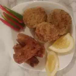 Филе от риба с яйца