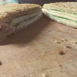 Здравословни сандвичи с крема сирене