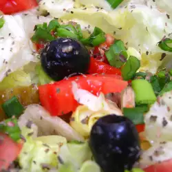 Лесна гръцка салата