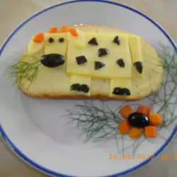 Детски сандвичи с маслини