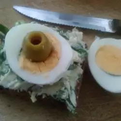 Антипасти с яйца