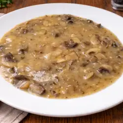 Селска гъбена каша