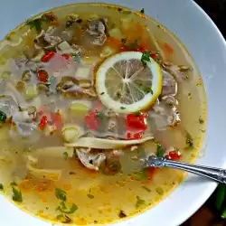Пилешка супа с бульон