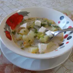Пролетна супа с копър