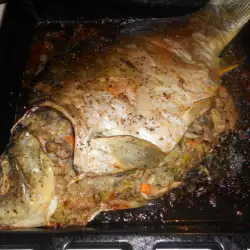 Риба на фурна с магданоз