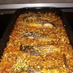 Печена риба с риган