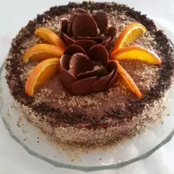 Шоколадов десерт с нишесте