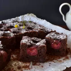 Шоколадов десерт с череши