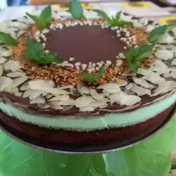 Шоколадово-ментова торта