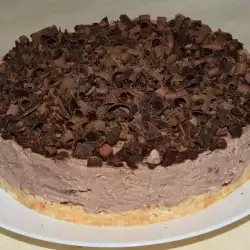 Шоколадова торта с маскарпоне и кафе