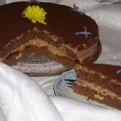Торта с Течен Шоколад