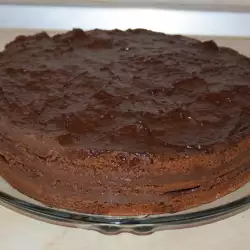Шоколадова торта с извара