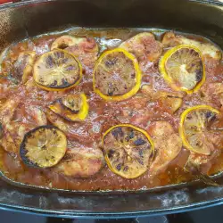 Риба в сос с домати