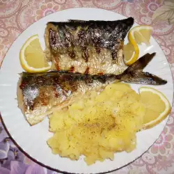 Риба на скара с олио