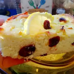 Десерт със заквасена сметана и лимони