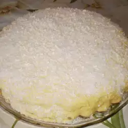 Торта рафаело с пудра захар