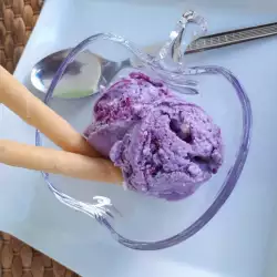 Сладолед със сметана без яйца