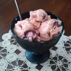 Сладолед с череши без захар