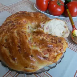 Питка със сирене и прясно мляко