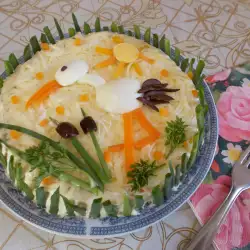 Солена торта с кашкавал