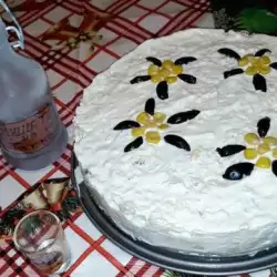 Солена торта със сметана