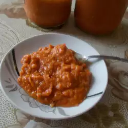 Пасиран сос от чушки, патладжан и домати
