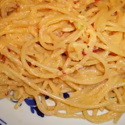 Спагети на фурна с брашно