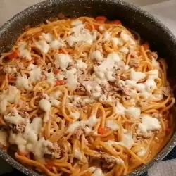 Паста с риба тон и спагети